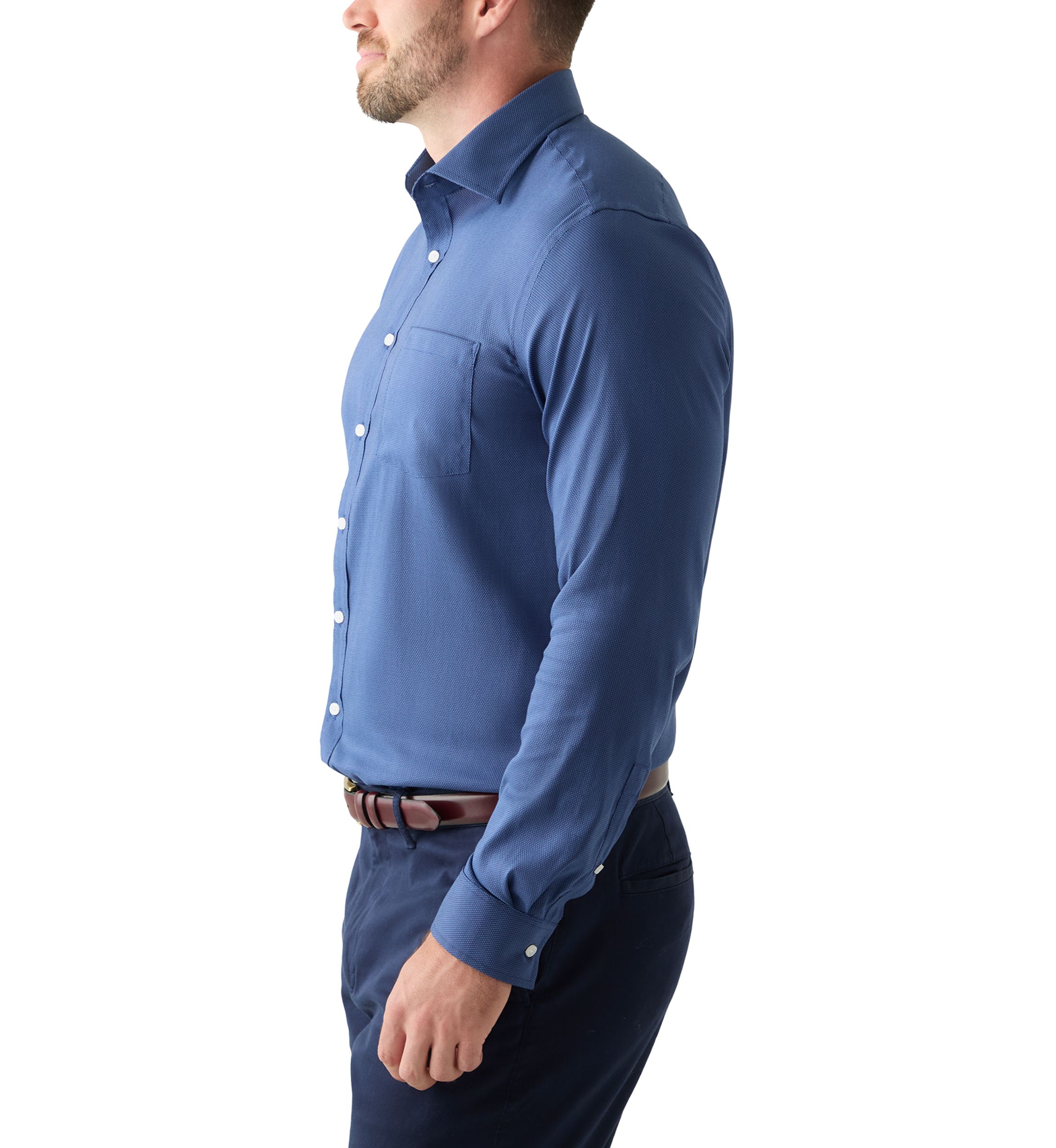 Big & Tall Passport Collection Travel Stretch Dress Shirt
