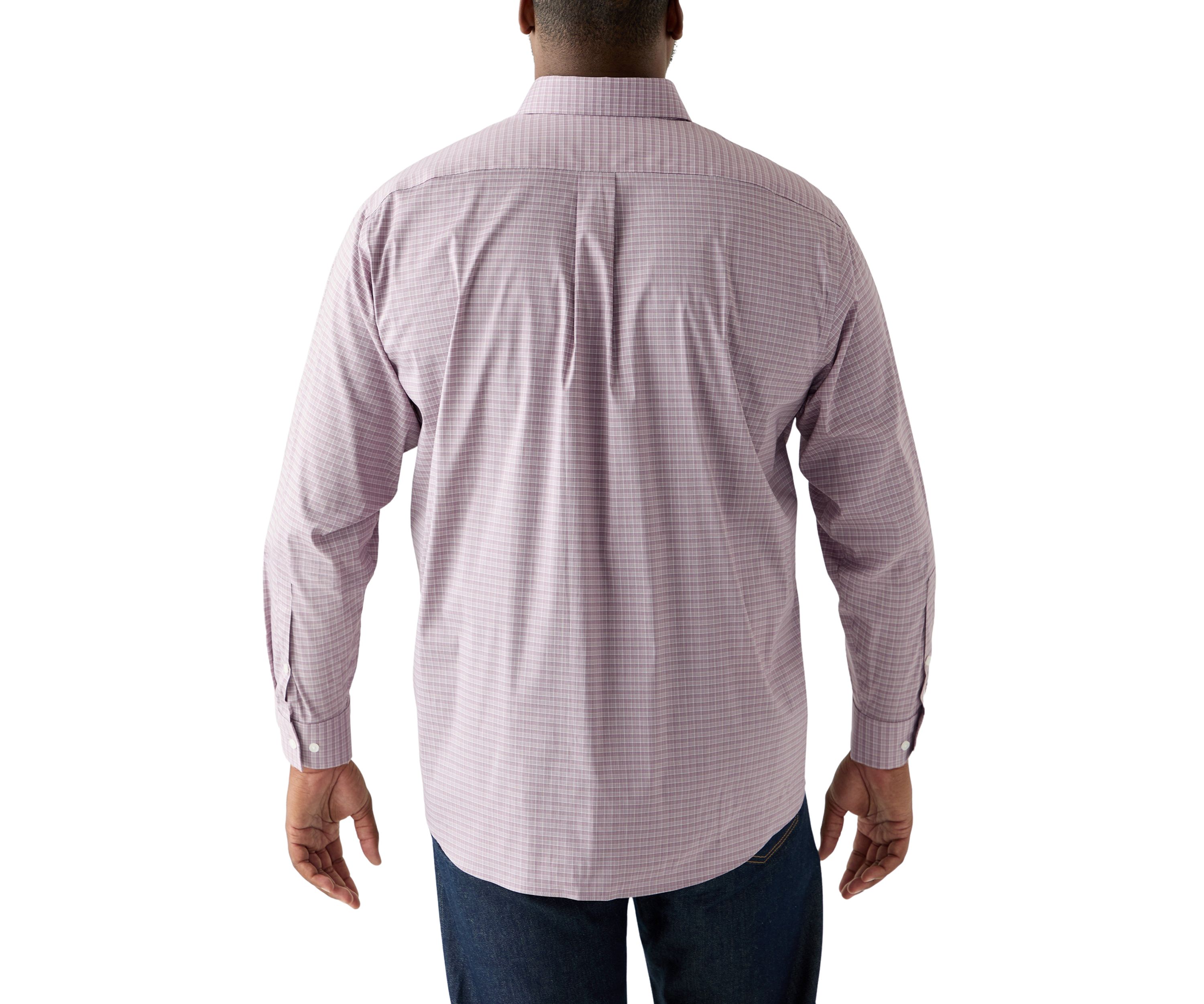  Mens Big Passport Collection Travel Stretch Dress Shirt 