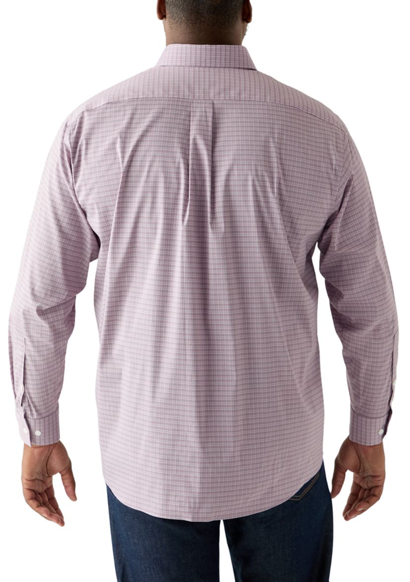  Mens Big Passport Collection Travel Stretch Dress Shirt 