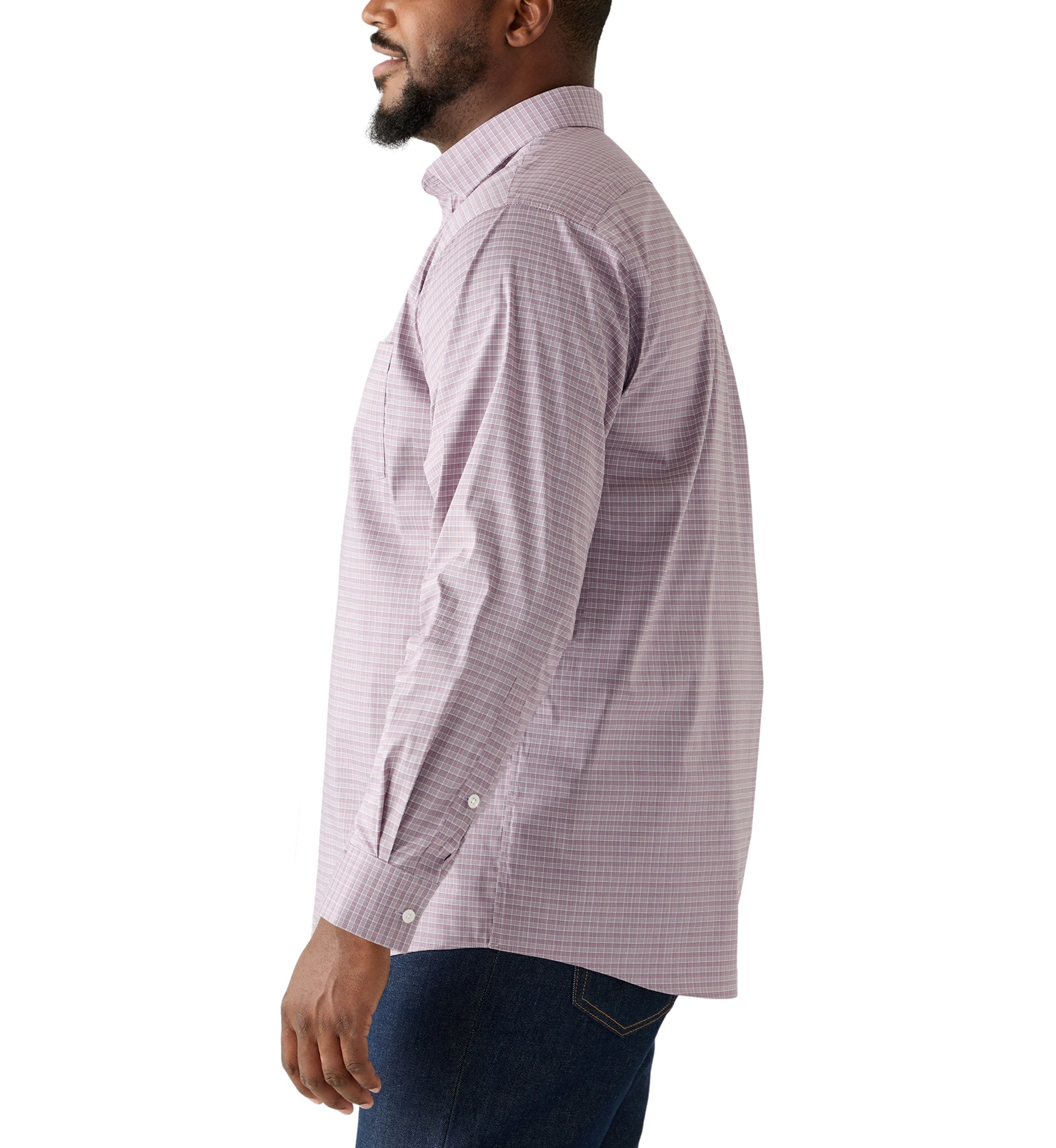  Mens Big Passport Collection Travel Stretch Dress Shirt 