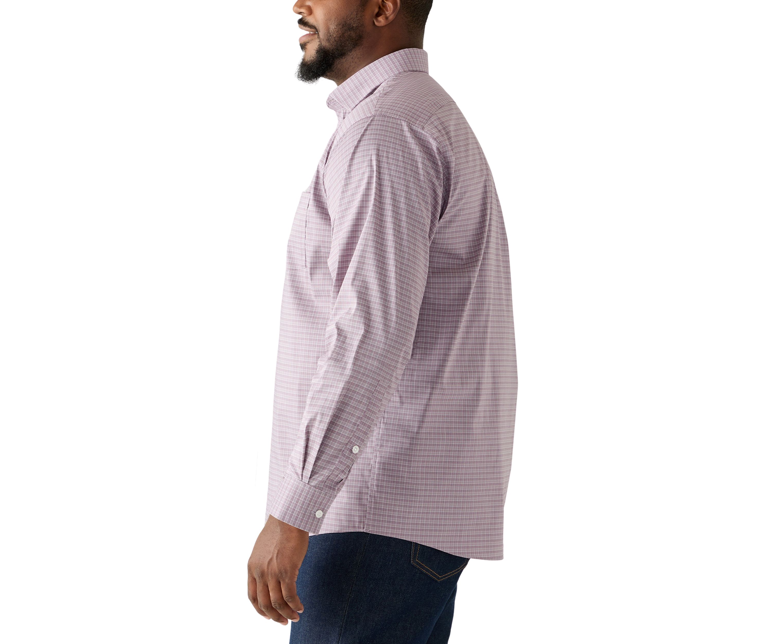  Mens Big Passport Collection Travel Stretch Dress Shirt 