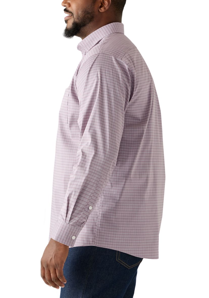  Mens Big Passport Collection Travel Stretch Dress Shirt 