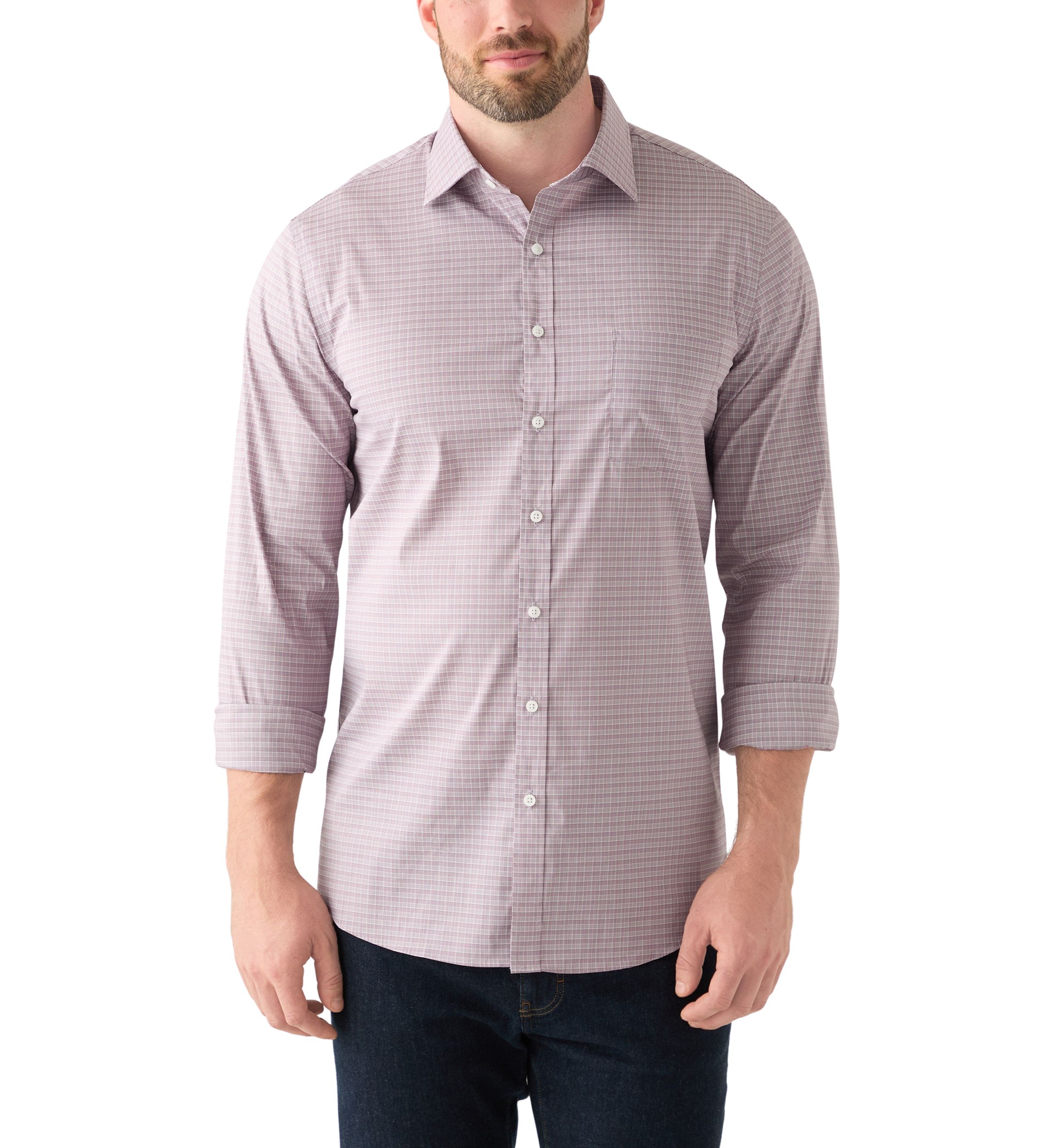 Big & Tall Passport Collection Travel Stretch Dress Shirt