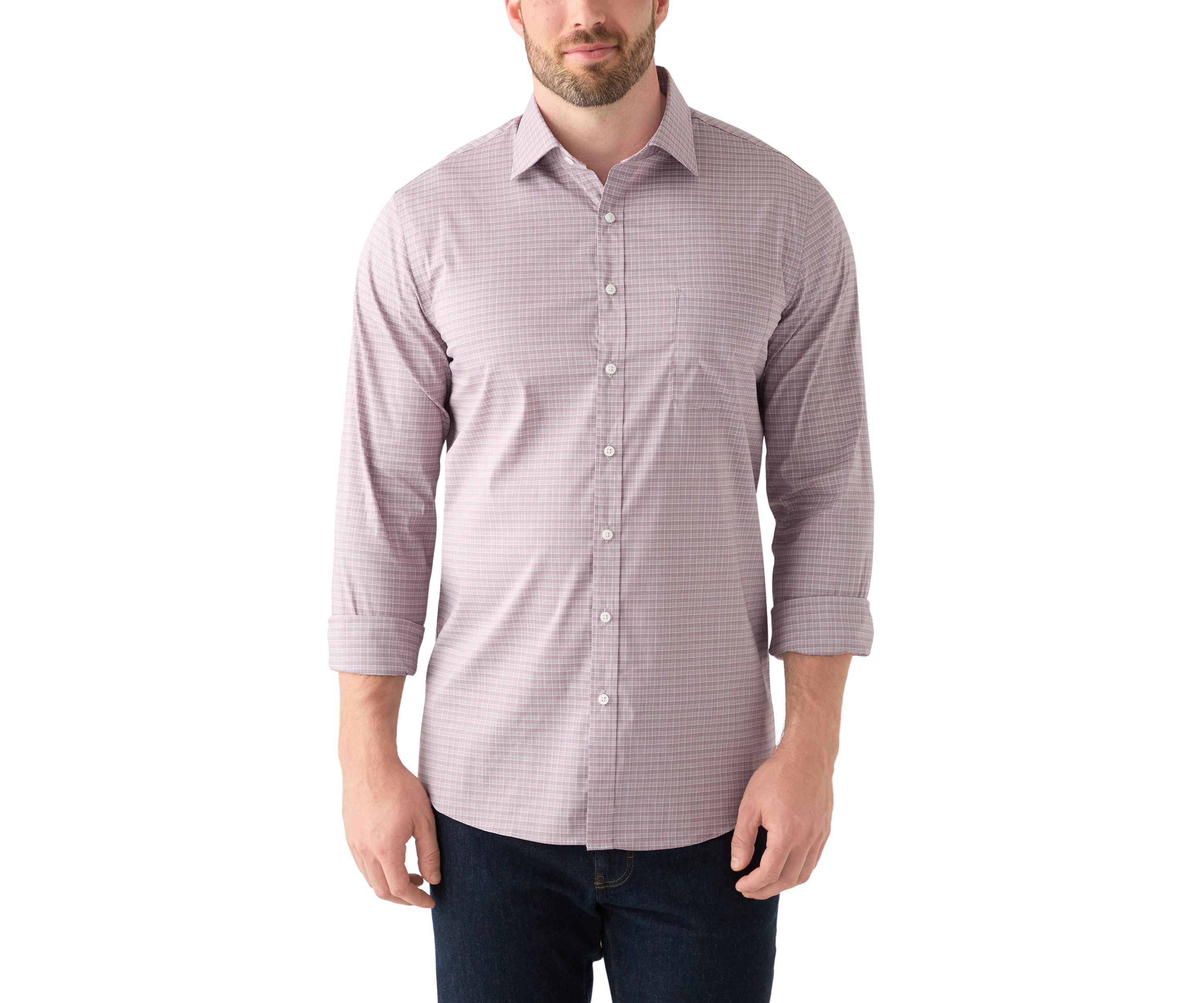 Big & Tall Passport Collection Travel Stretch Dress Shirt