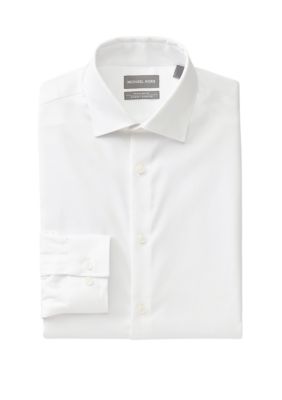 Michael Kors Slim-Fit Stretch Long Sleeve Woven Shirt