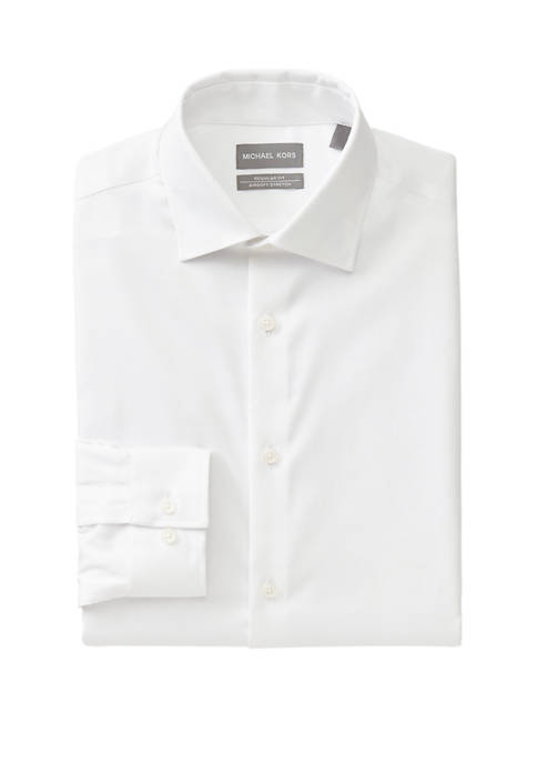 Michael Kors Mens Airsoft Stretch Dress Shirt