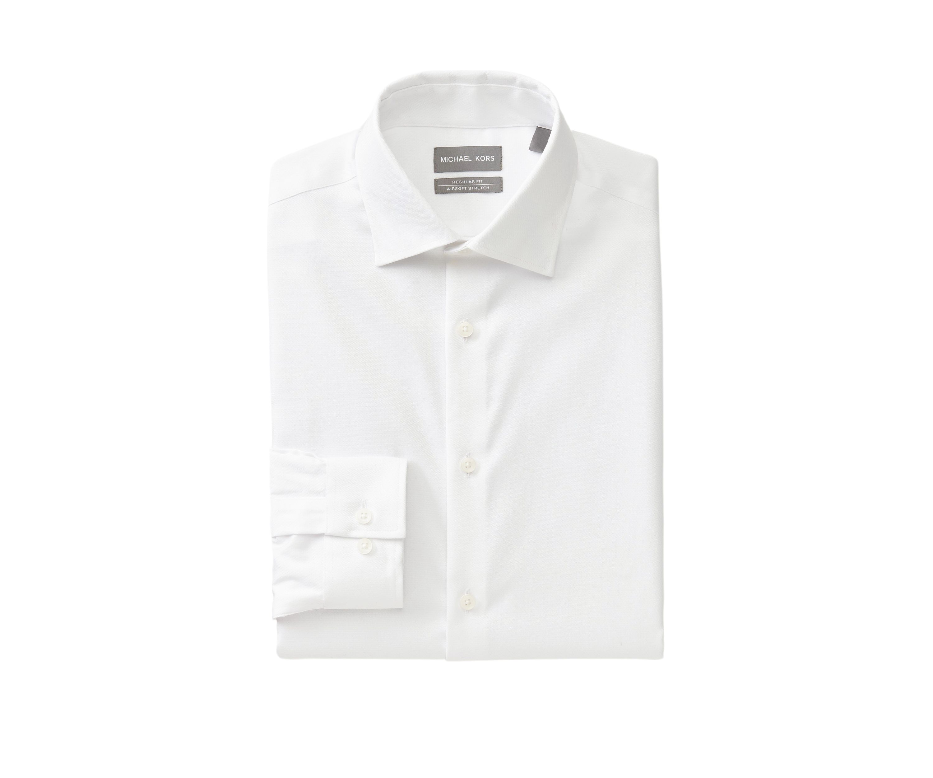 Mens Airsoft Stretch Dress Shirt