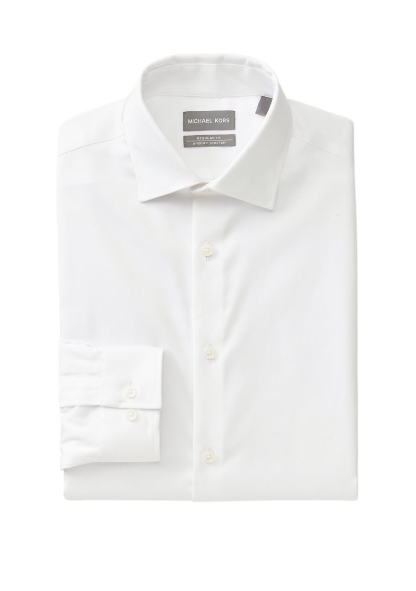 Mens Airsoft Stretch Dress Shirt