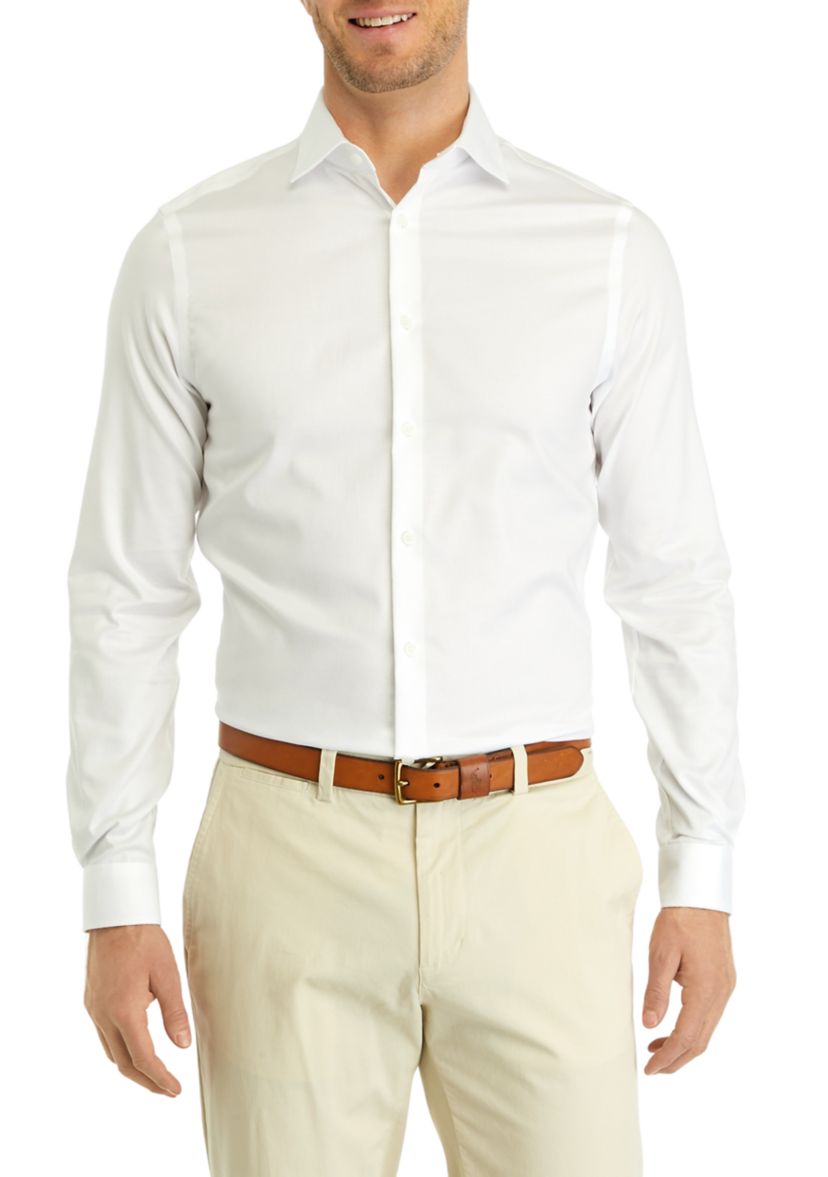 Mens Airsoft Stretch Dress Shirt