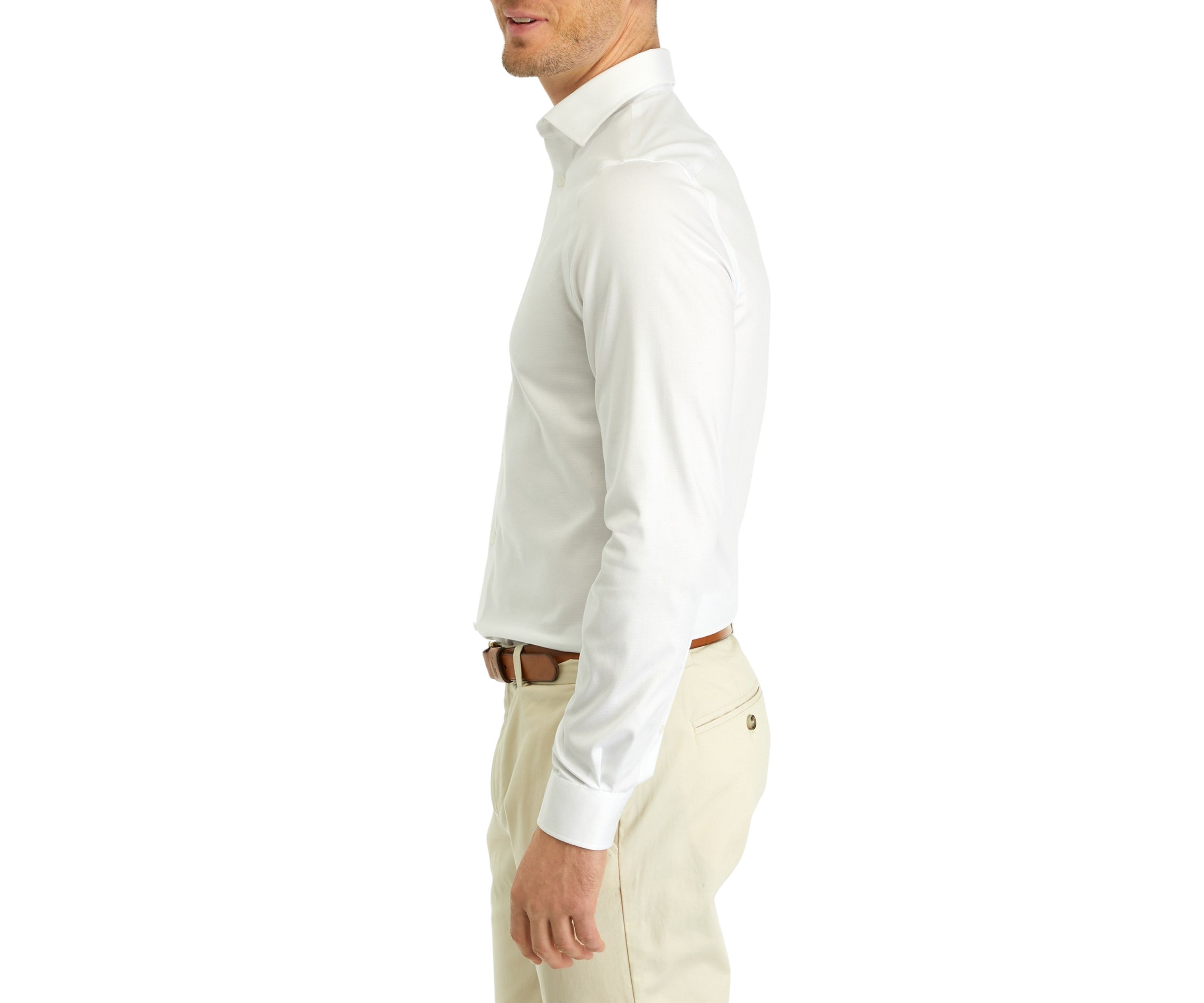 Mens Airsoft Stretch Dress Shirt