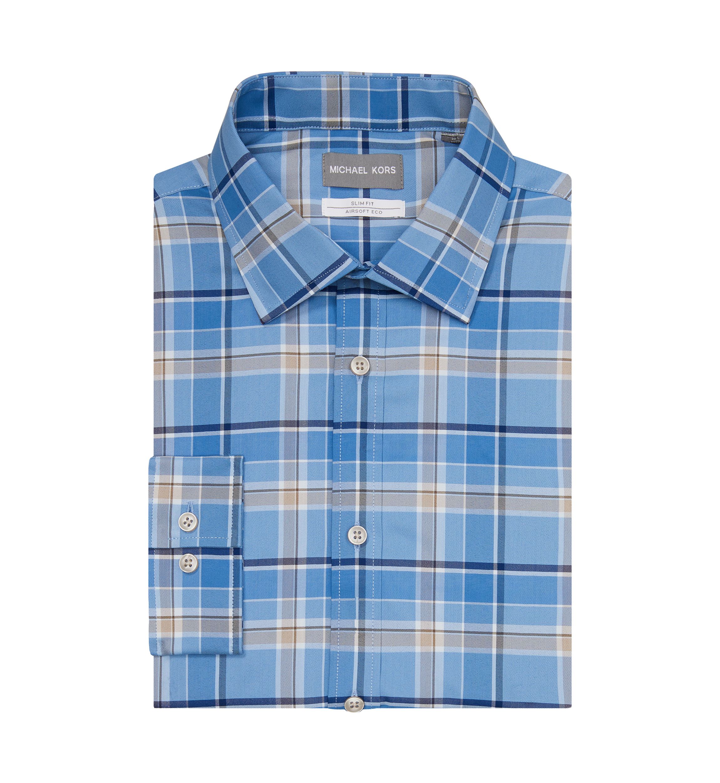 Mens Slim Fit Hang Stretch Shirt