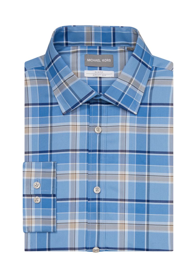 Mens Slim Fit Hang Stretch Shirt