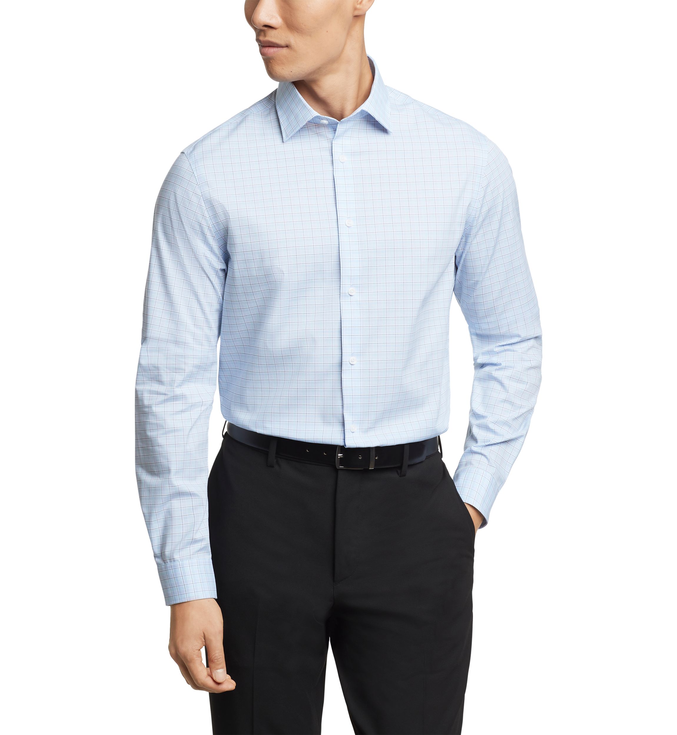 Checkered Dress Shirt