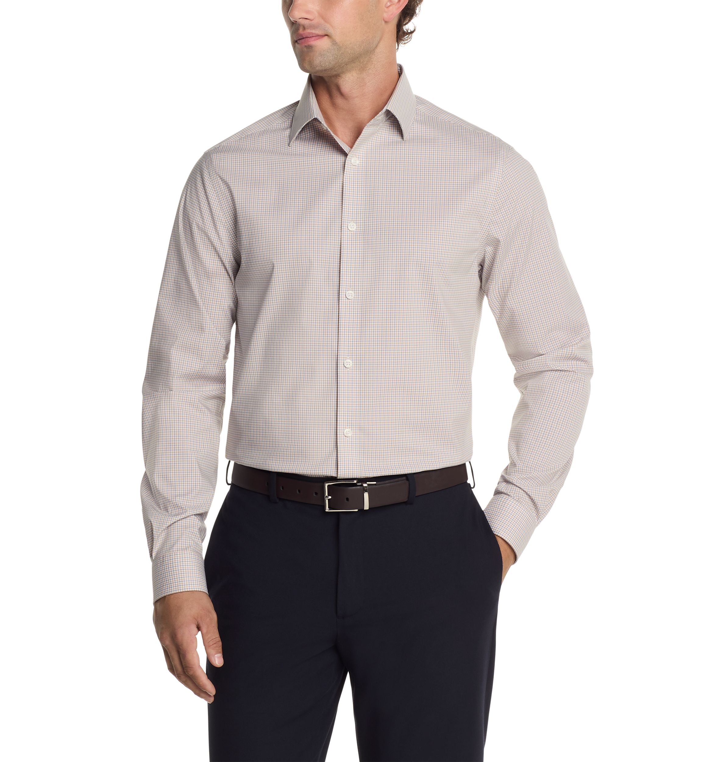Big & Tall Passport Collection Travel Stretch Dress Shirt