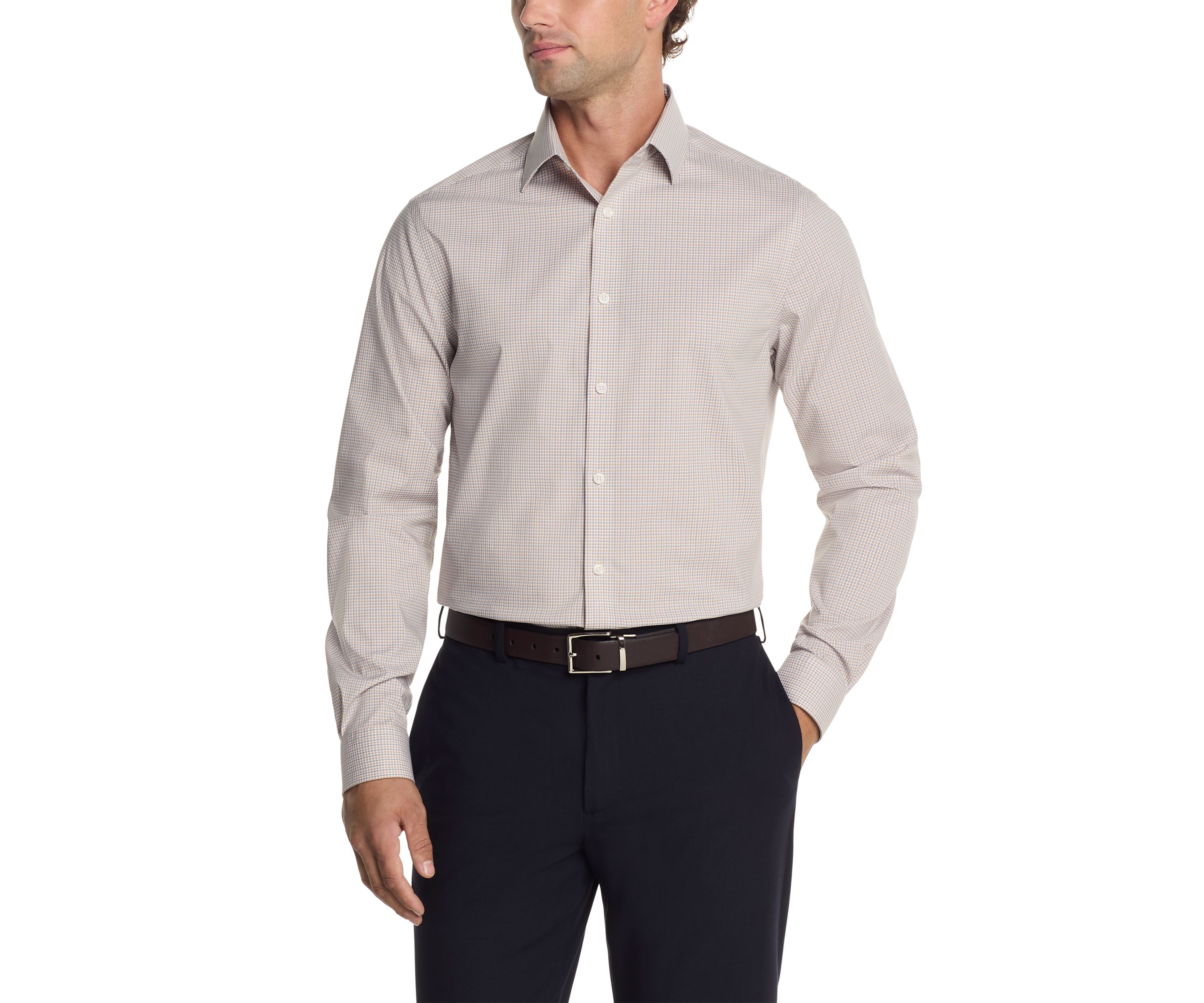 Big & Tall Passport Collection Travel Stretch Dress Shirt