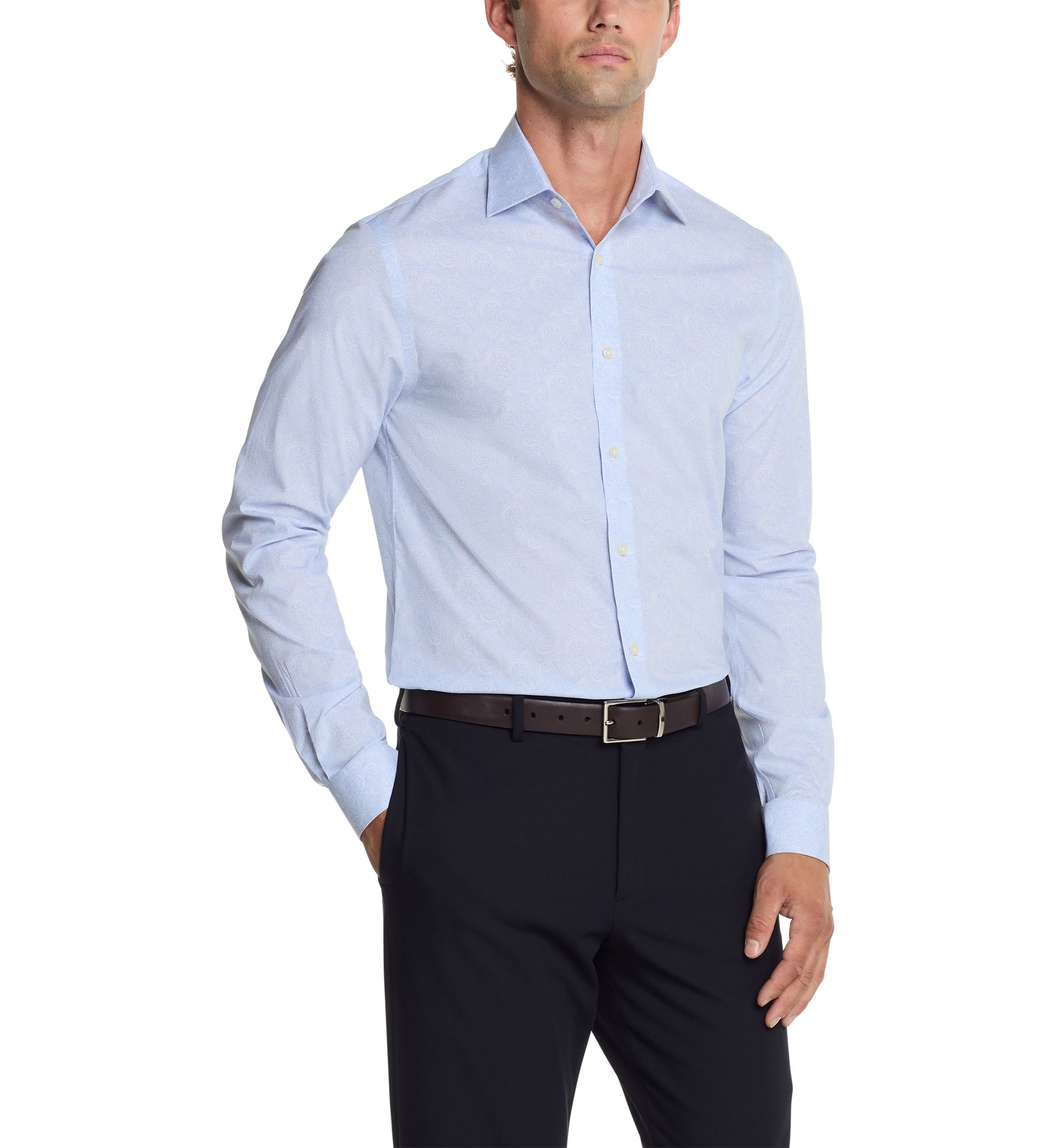 Big & Tall Passport Collection Travel Stretch Dress Shirt