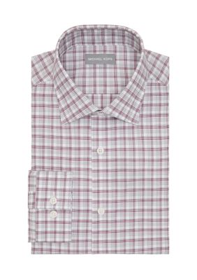Michael Kors Men's Ultra Wrinkle Fre Regular Fit Dress Shirt, 16.5 34/35