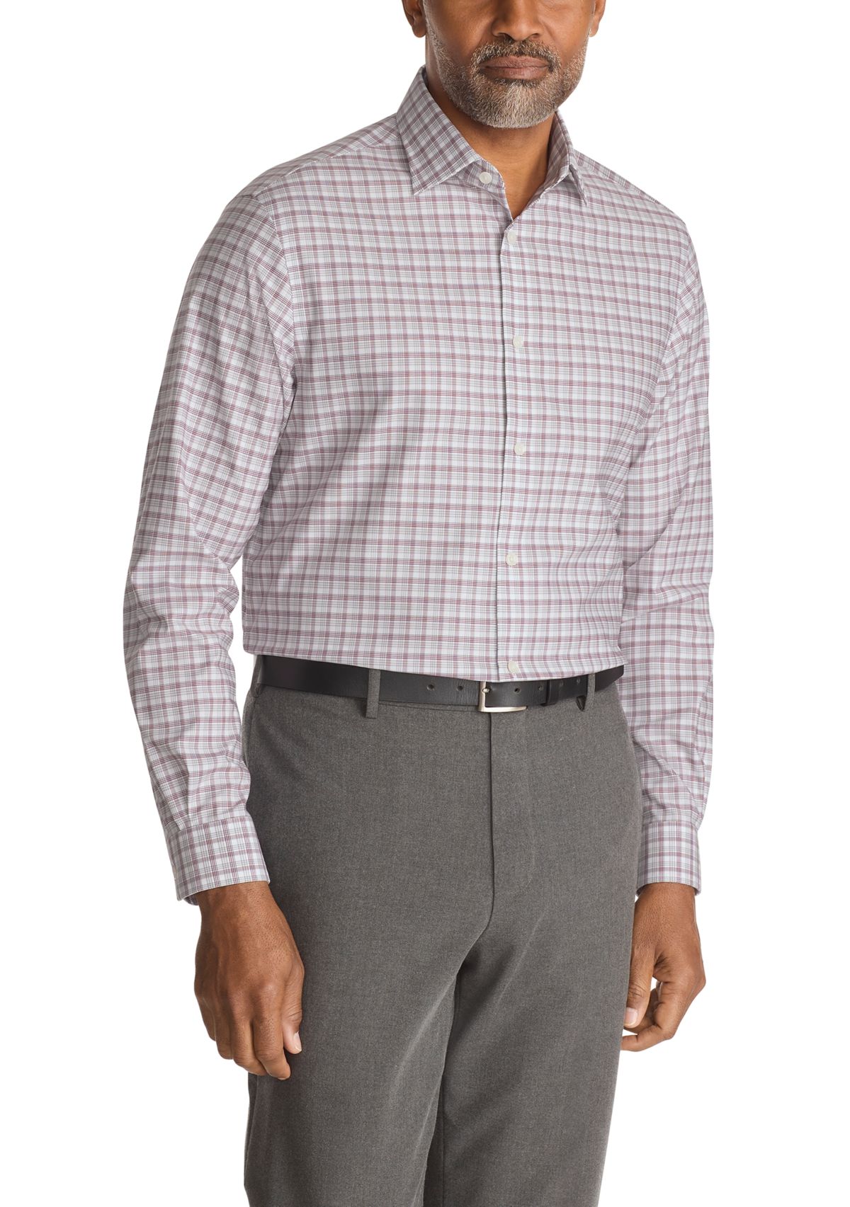 Ultra Wrinkle Fre  Regular Fit Dress Shirt