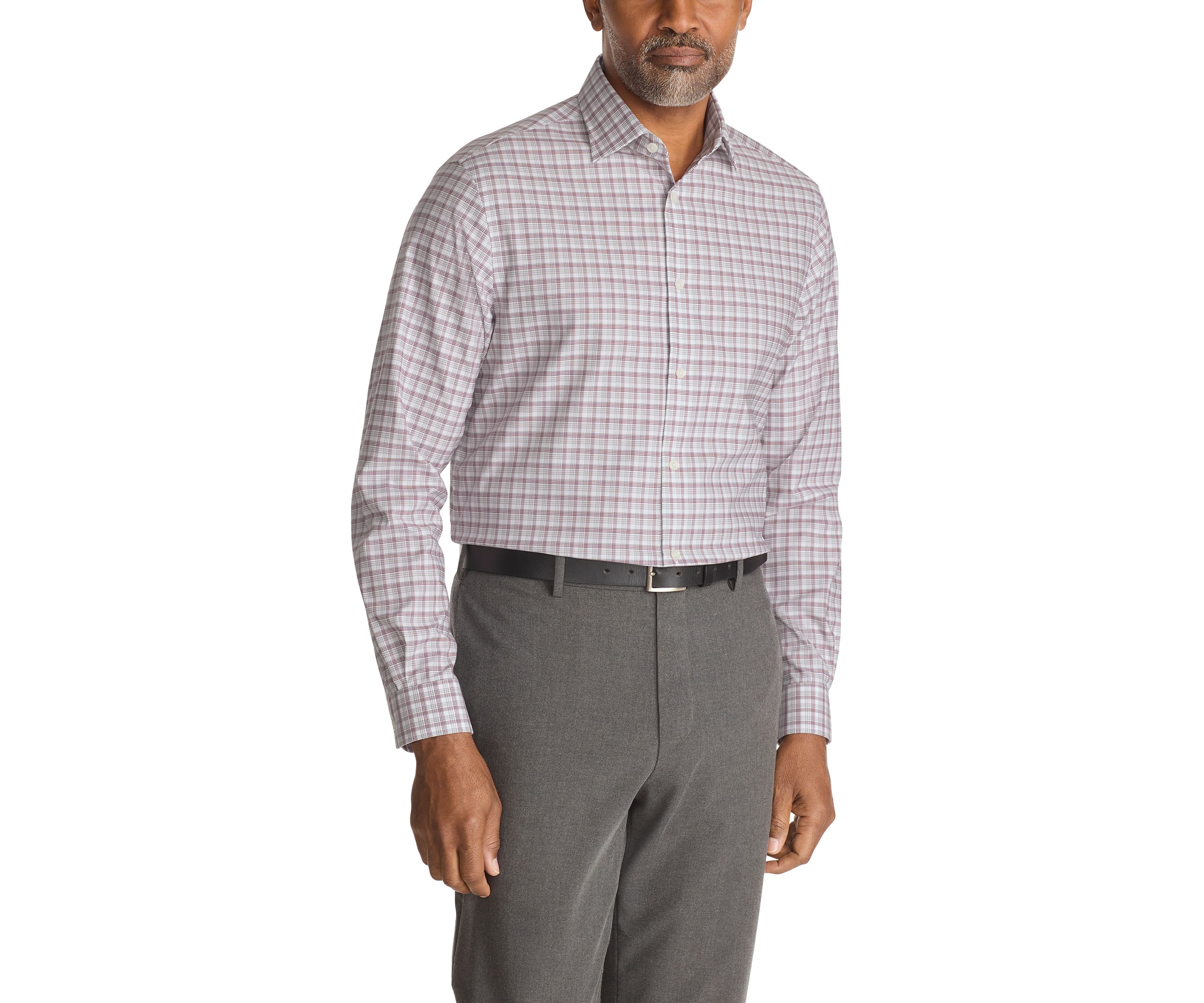 Ultra Wrinkle Fre  Regular Fit Dress Shirt