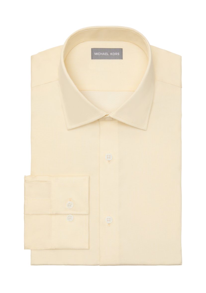 white dress shirt with blue stripes Retro White Stripe Dress Shirt