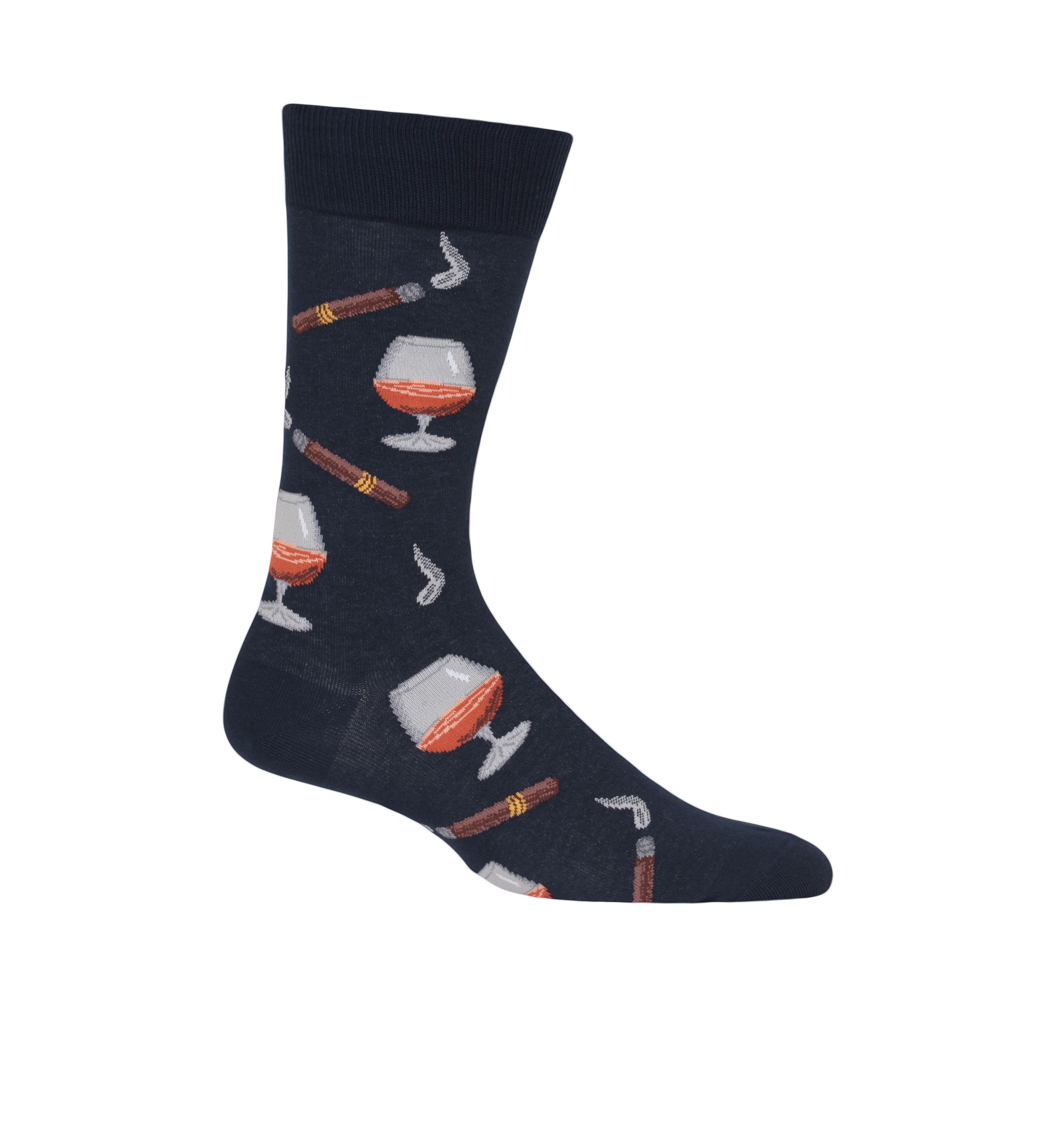 Cognac and Cigars Socks