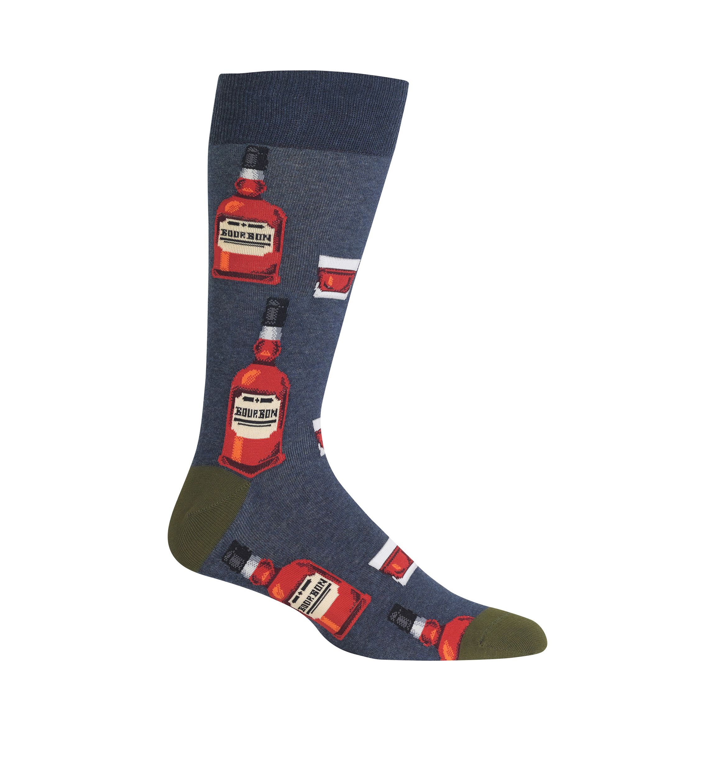 Mens Bourbon Crew Socks