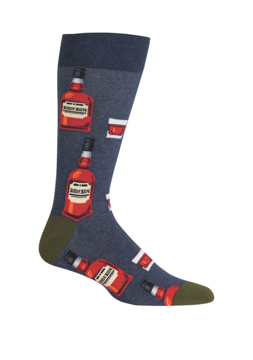 Mens Bourbon Crew Socks