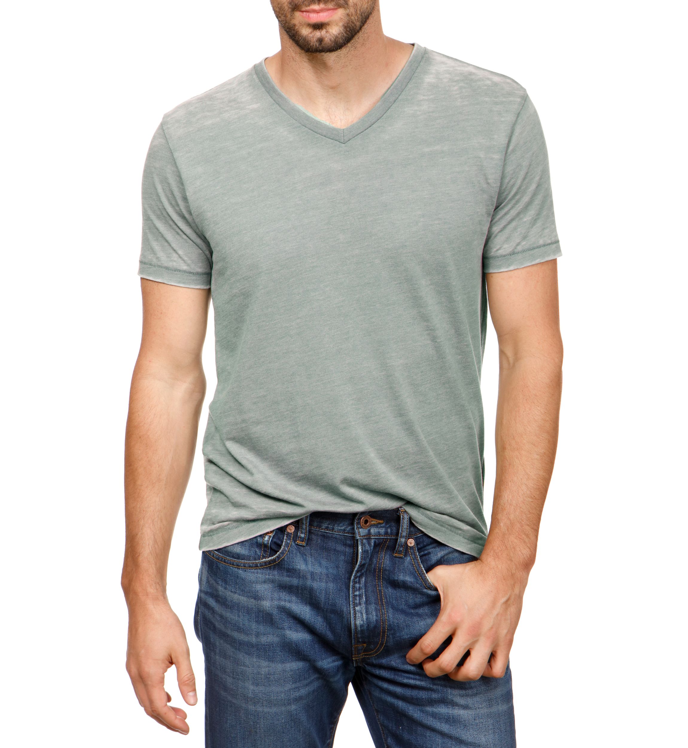 Venice Burnout V-Neck Tee