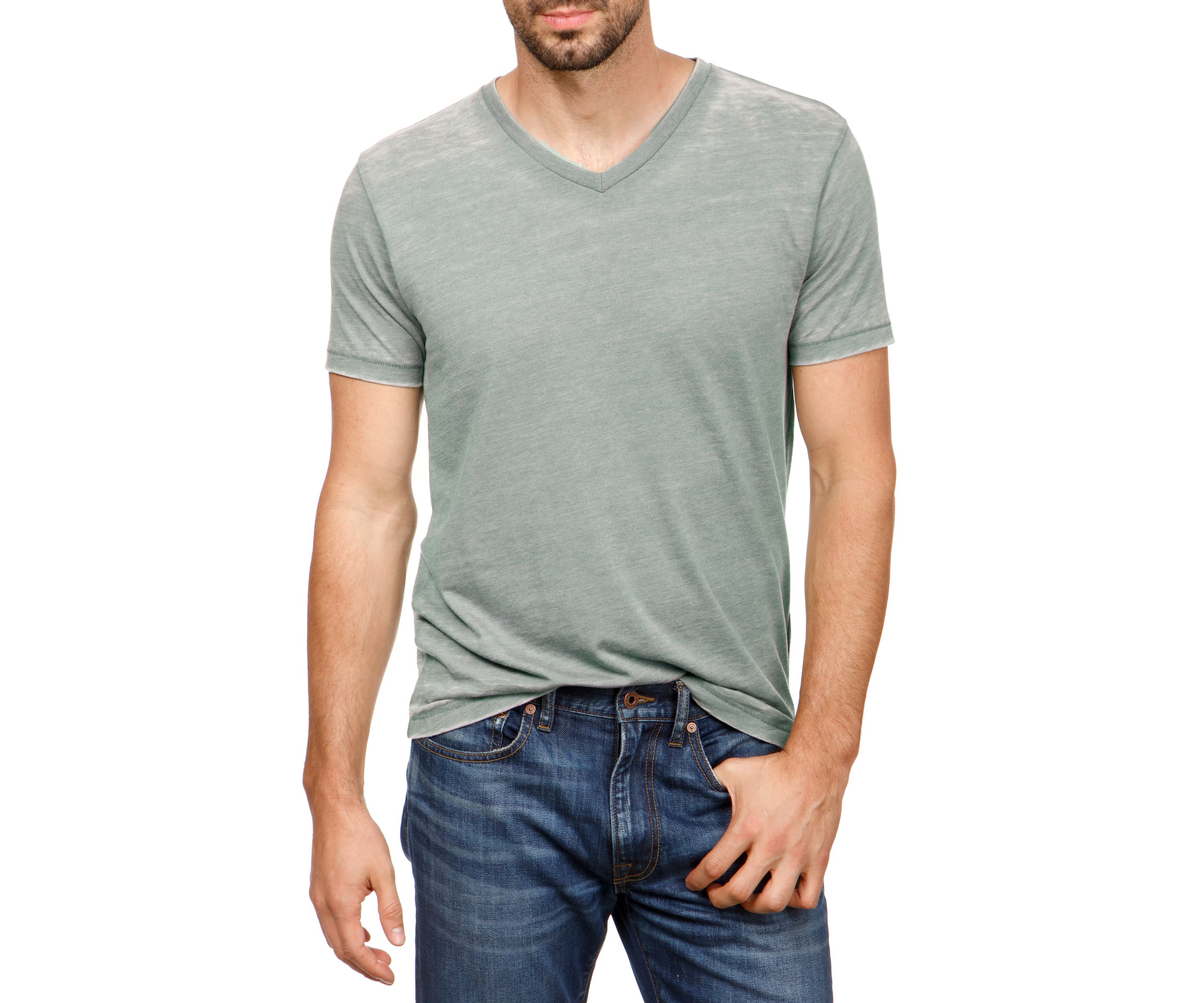 Venice Burnout V-Neck Tee