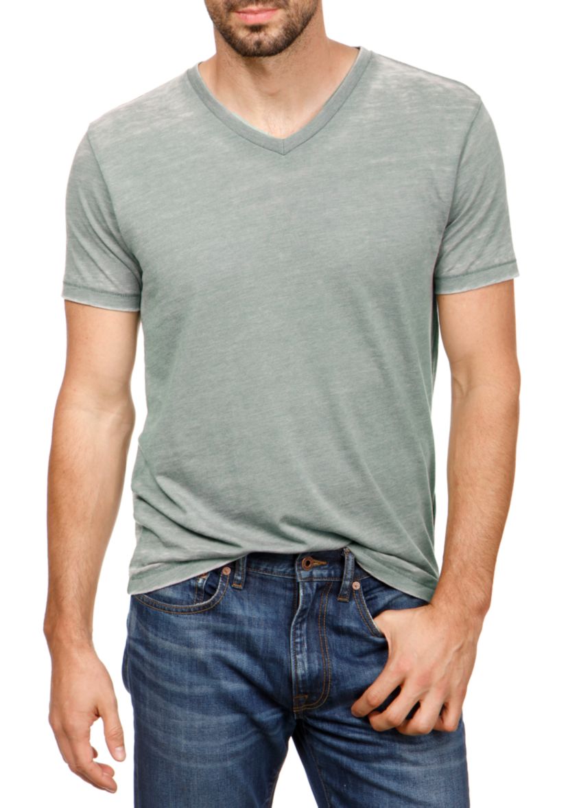 Venice Burnout V-Neck Tee