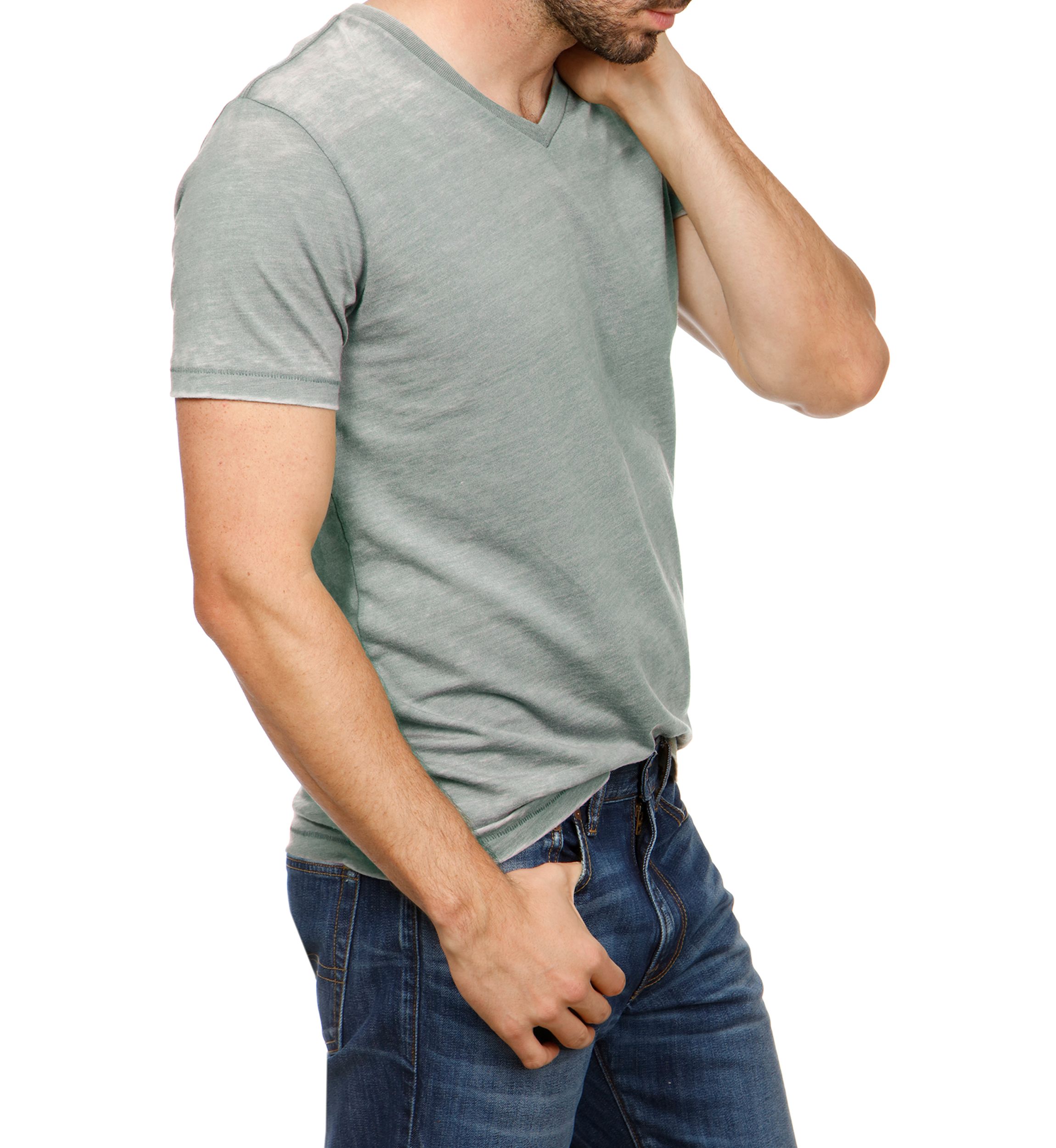 Venice Burnout V-Neck Tee
