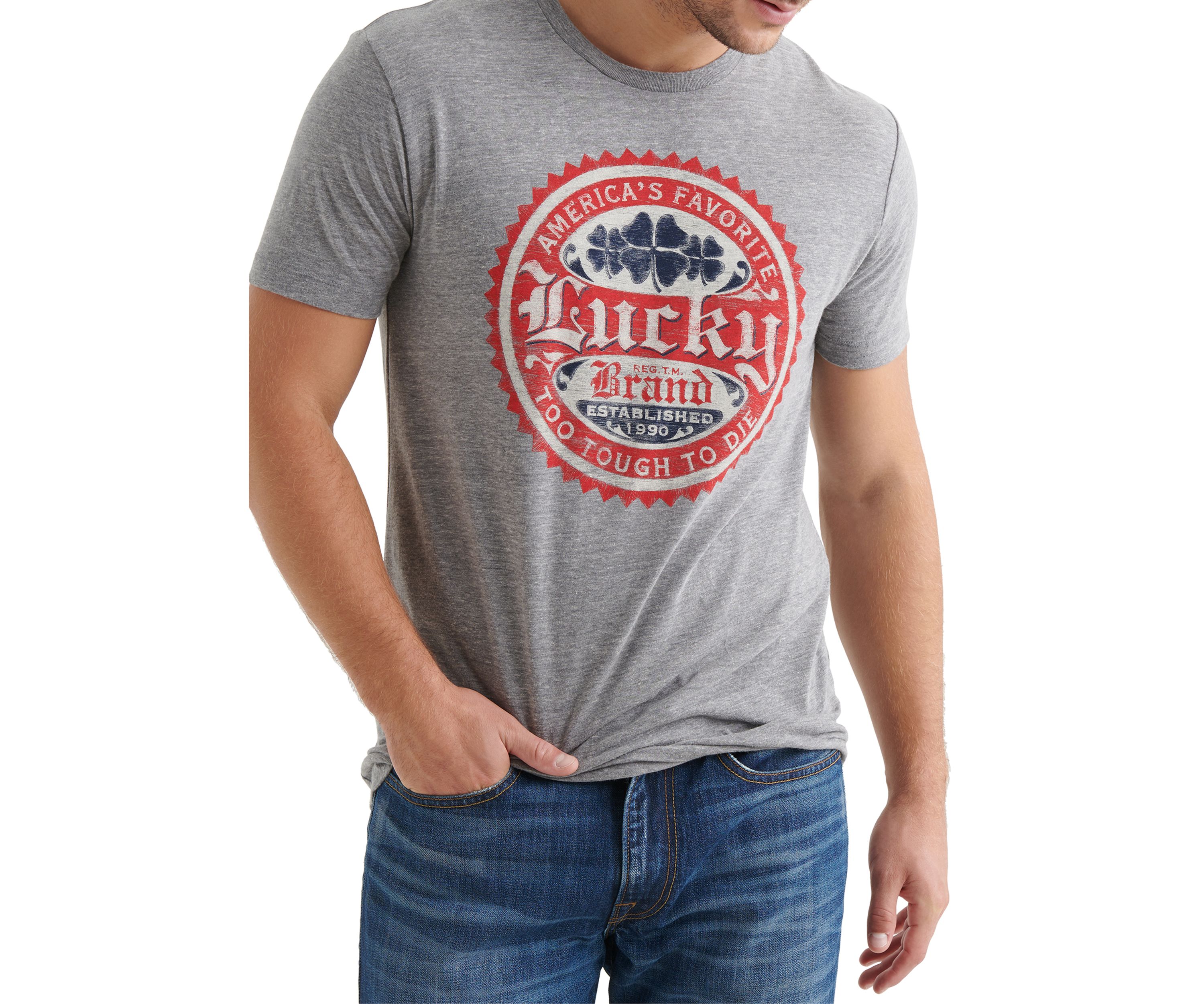 Lucky Circles Graphic Tee