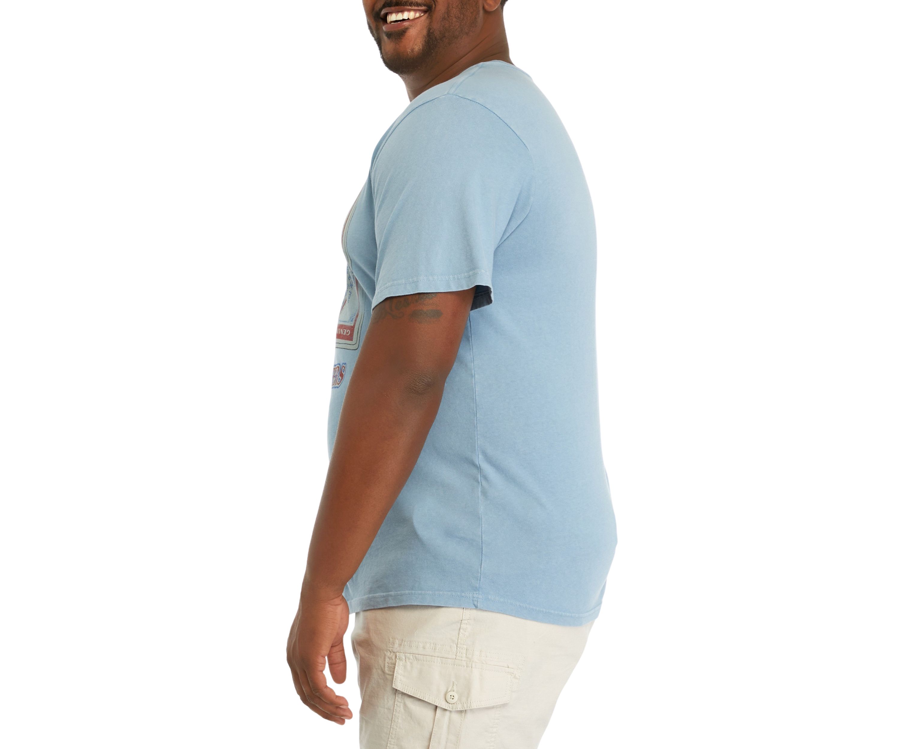 Big & Tall Short Sleeve King of Beer Graphic T-Shirt