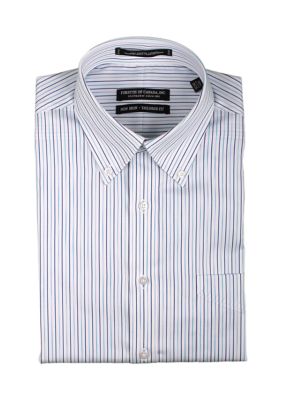 Men's Stripe Twill Button Down Shirt