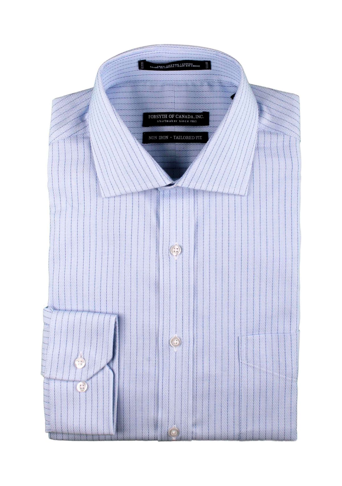 Mens Striped Button Down Shirt