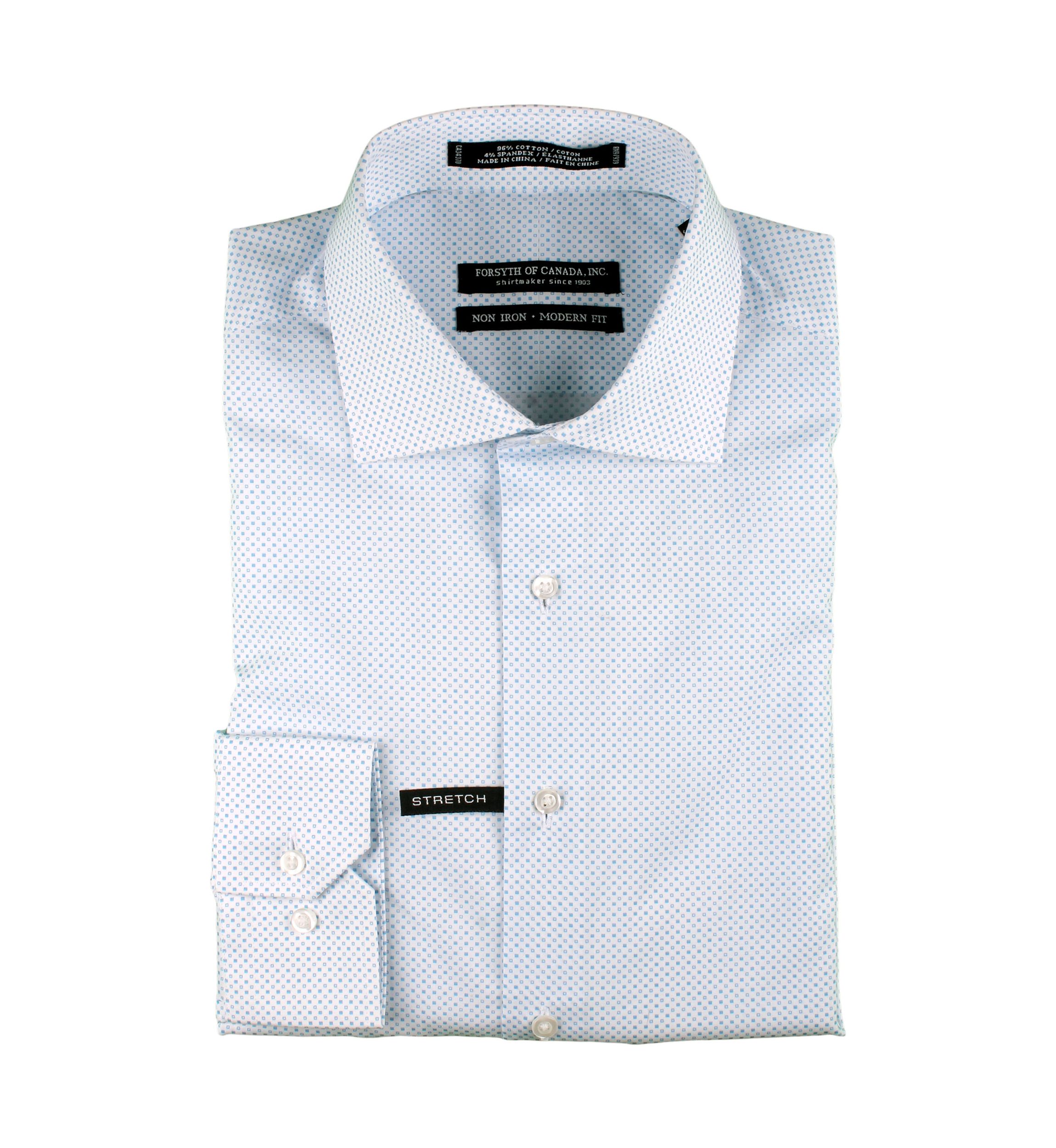 Mens Mini Geo Printed Button Down Shirt