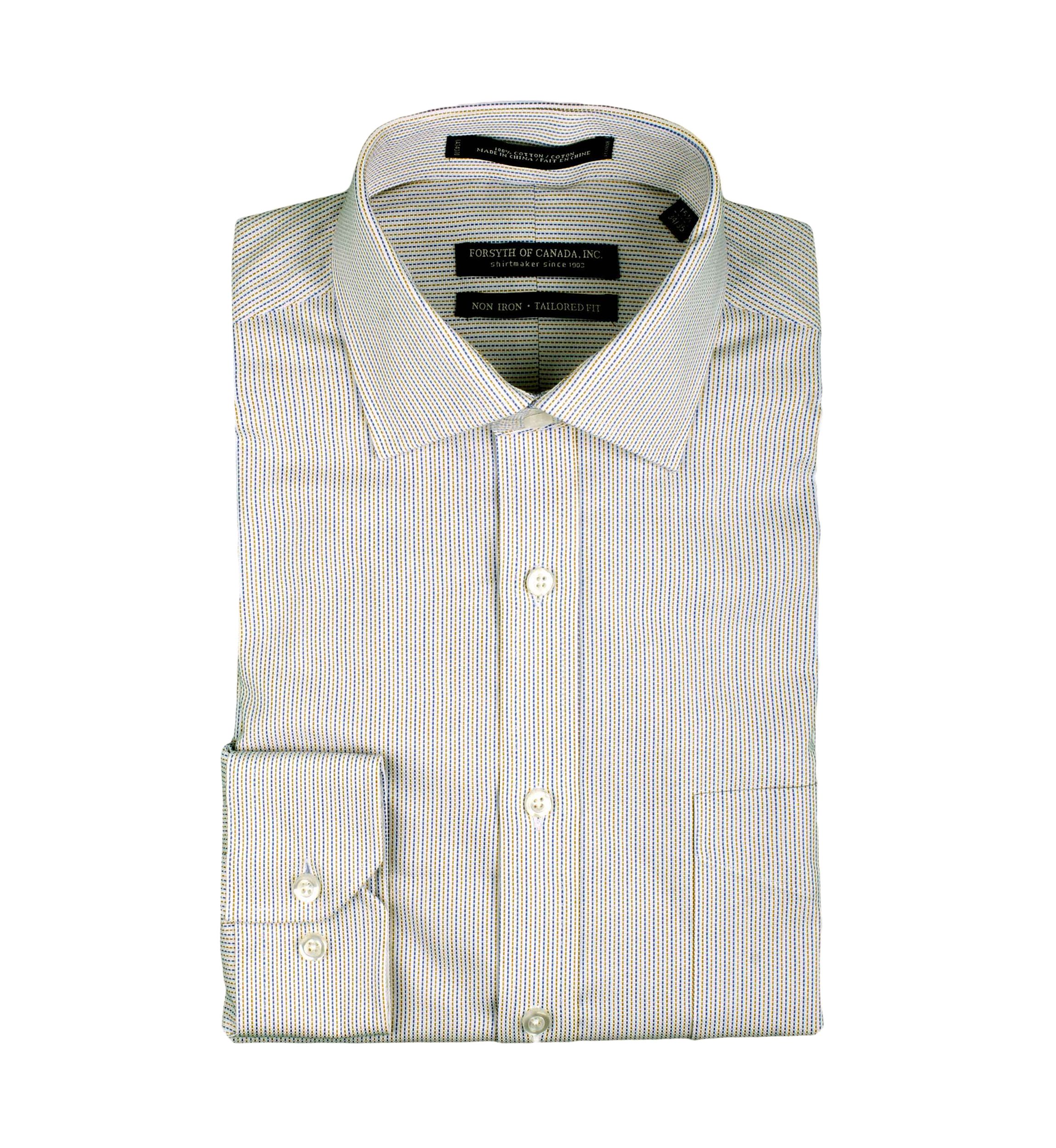 Royal Oxford Stripe Shirt