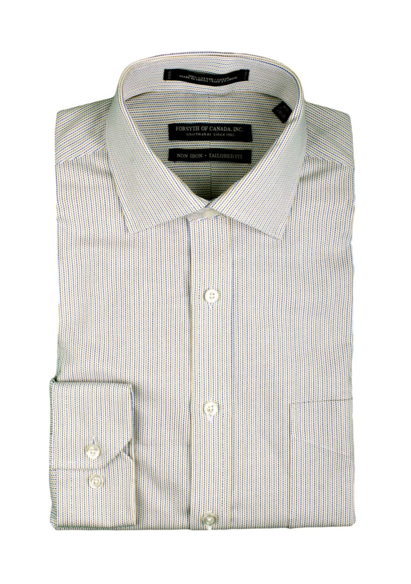 Royal Oxford Stripe Shirt