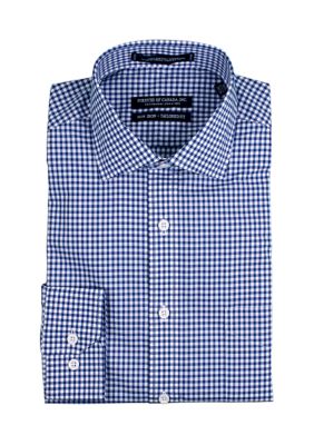 Forsyth of Canada Men's Check Print Button Down Dress Shirt