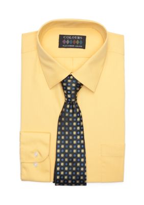 mens boxed shirt and tie sets