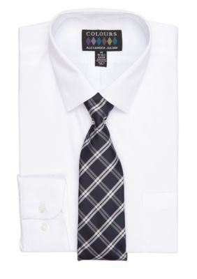 mens boxed shirt and tie sets