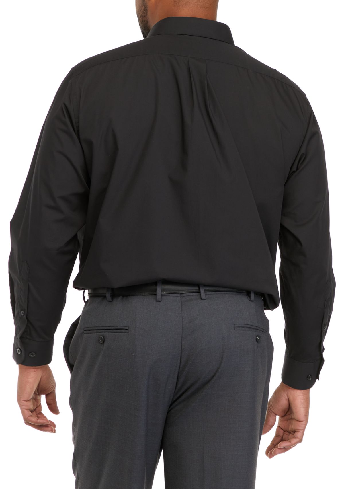 Big & Tall Long Sleeve Dress Shirt 