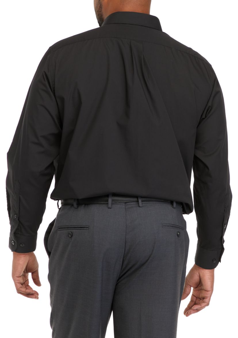 Big & Tall Long Sleeve Dress Shirt 