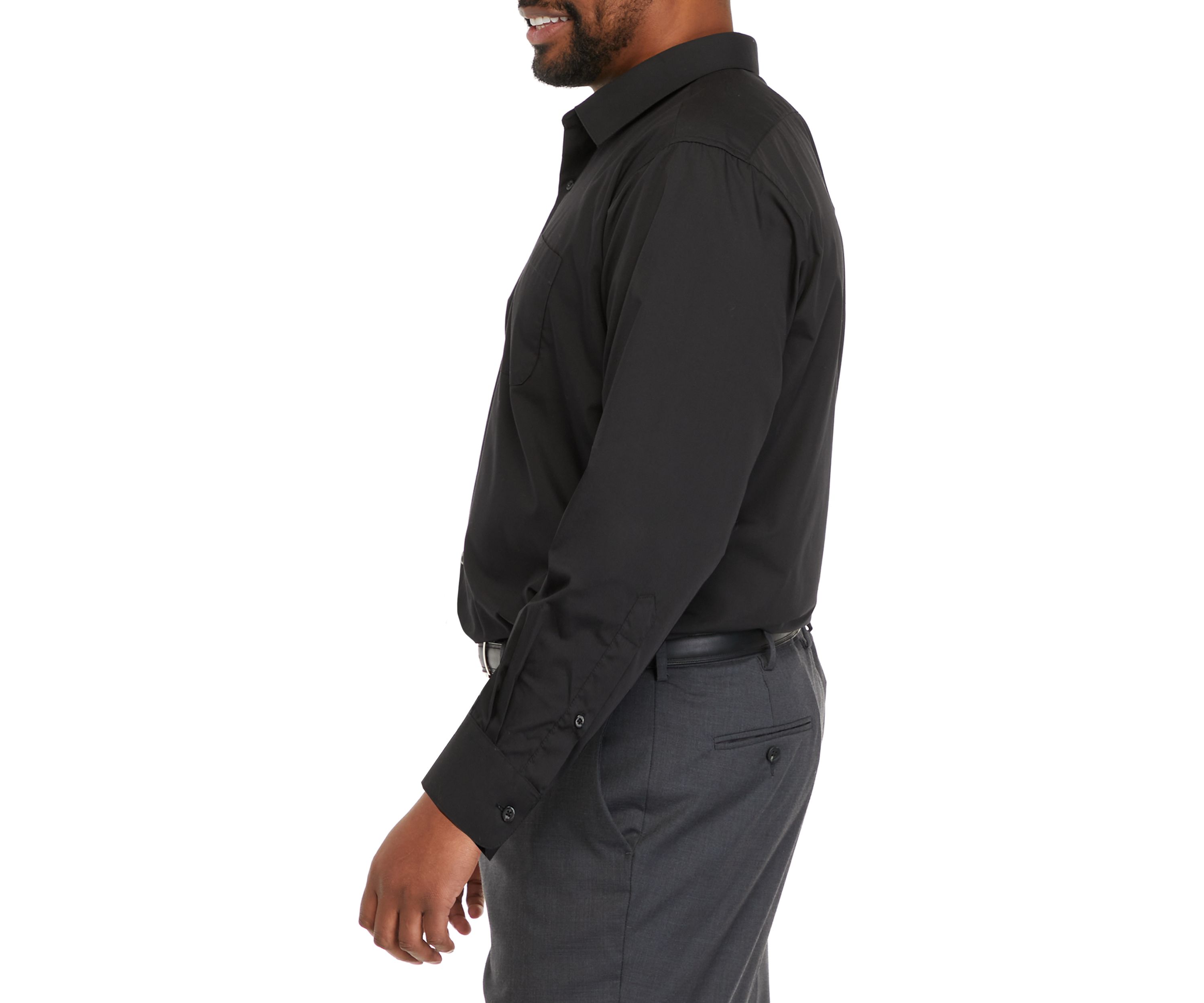 Big & Tall Long Sleeve Dress Shirt 