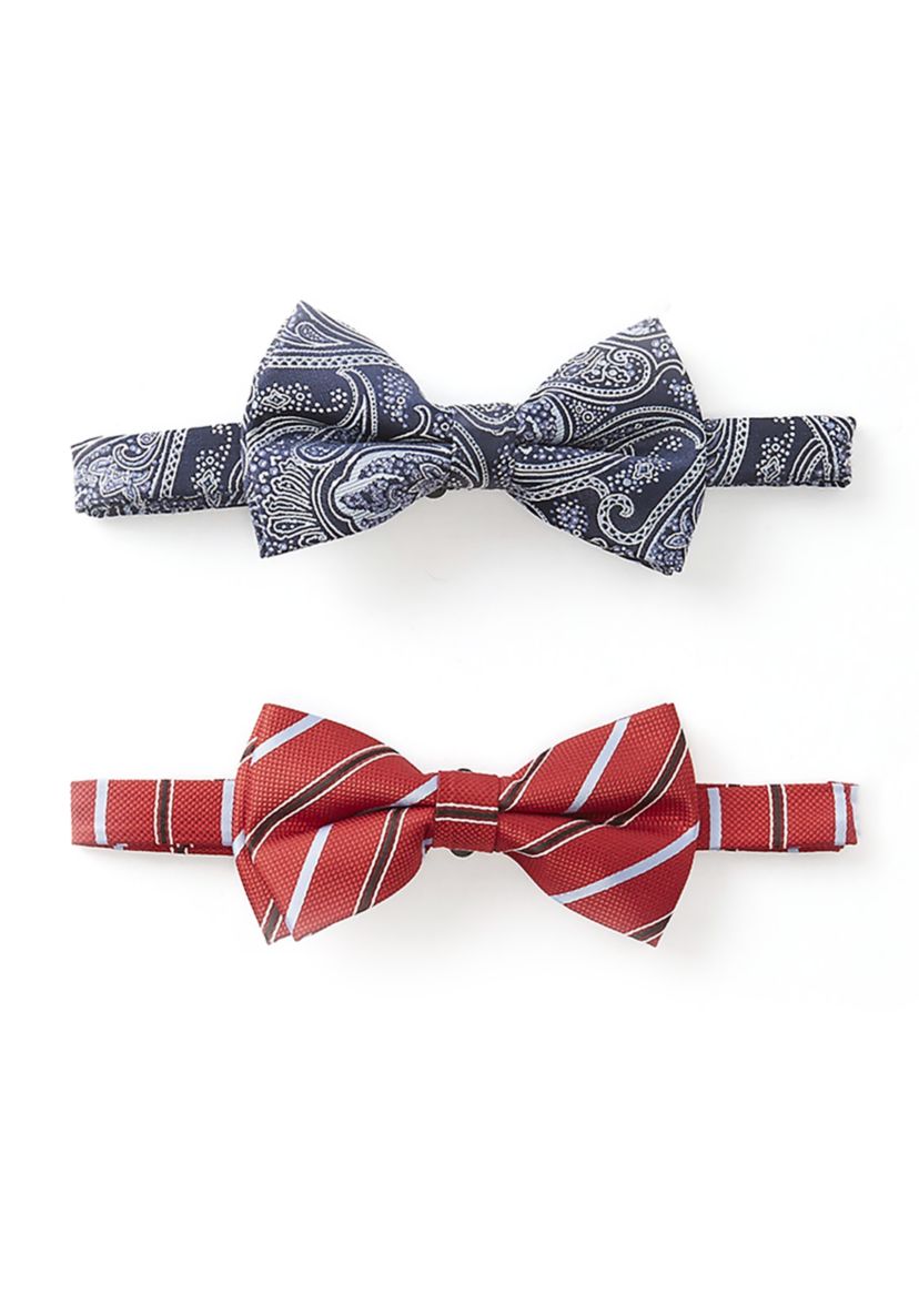 Big & Tall Set of 2 Printed Bow Ties