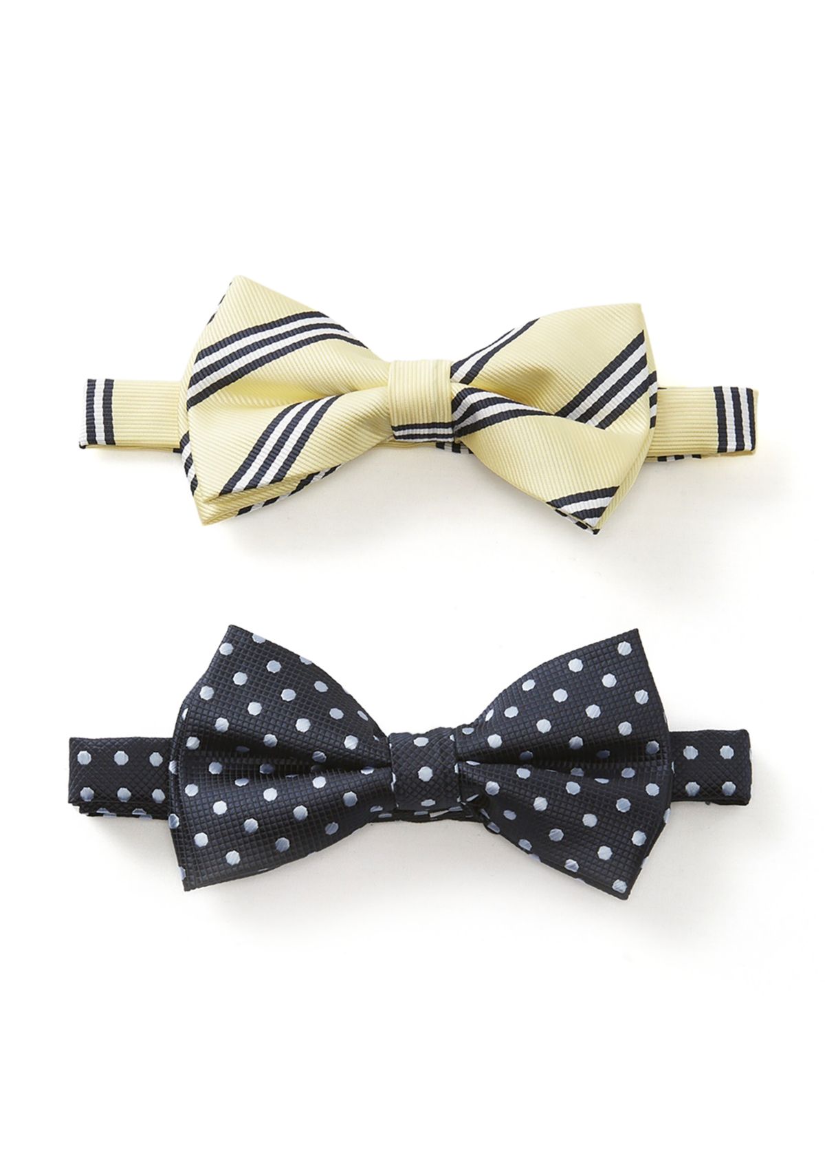 Big & Tall Set of 2 Bow Ties 