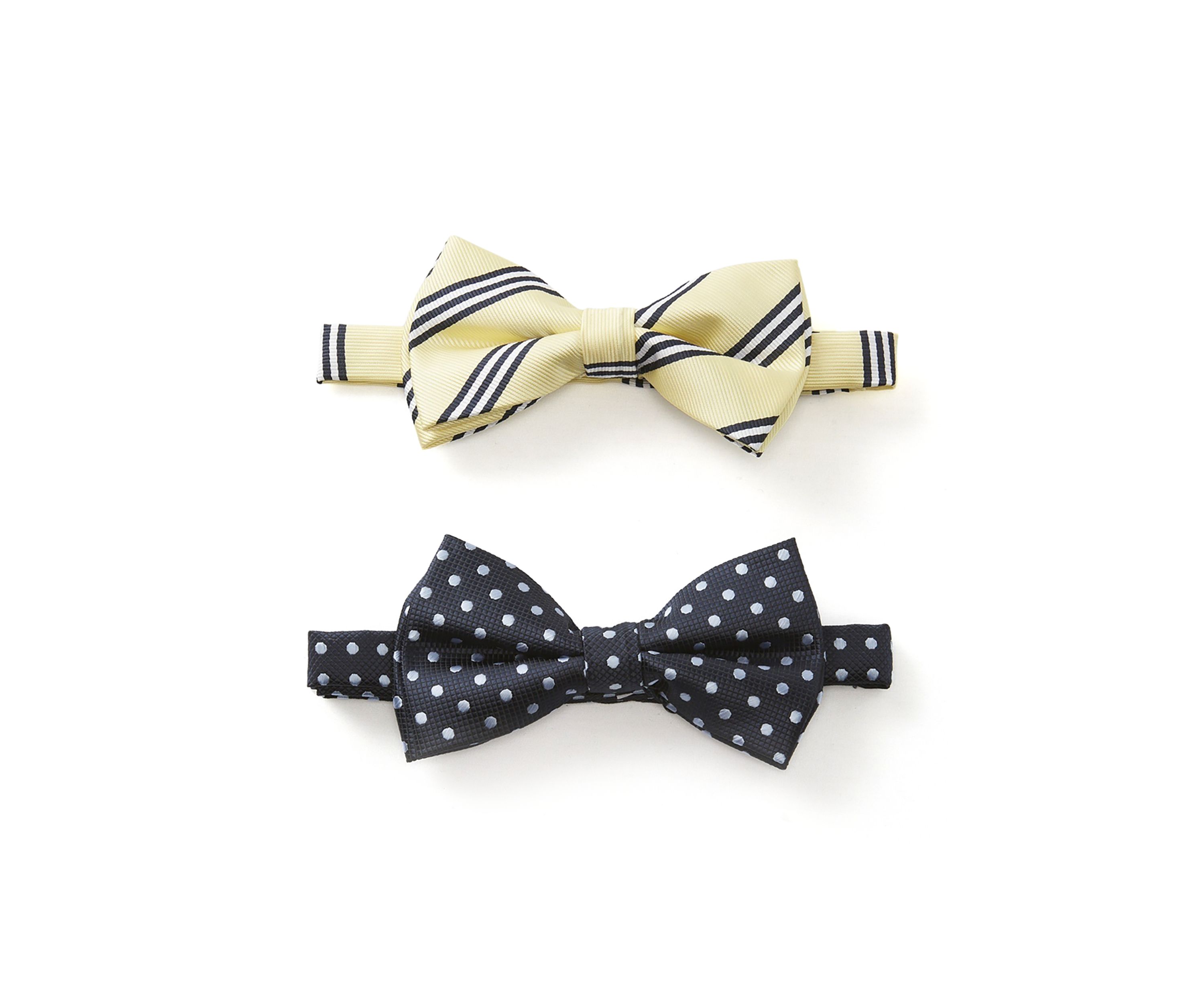 Big & Tall Set of 2 Bow Ties 