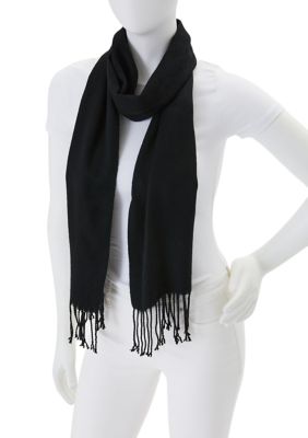 Acrylic Scarf with Fringe