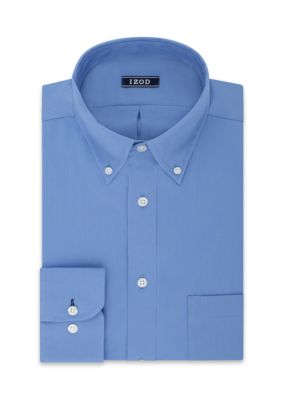 IZOD Regular Fit All Over Stretch Dress Shirt | belk