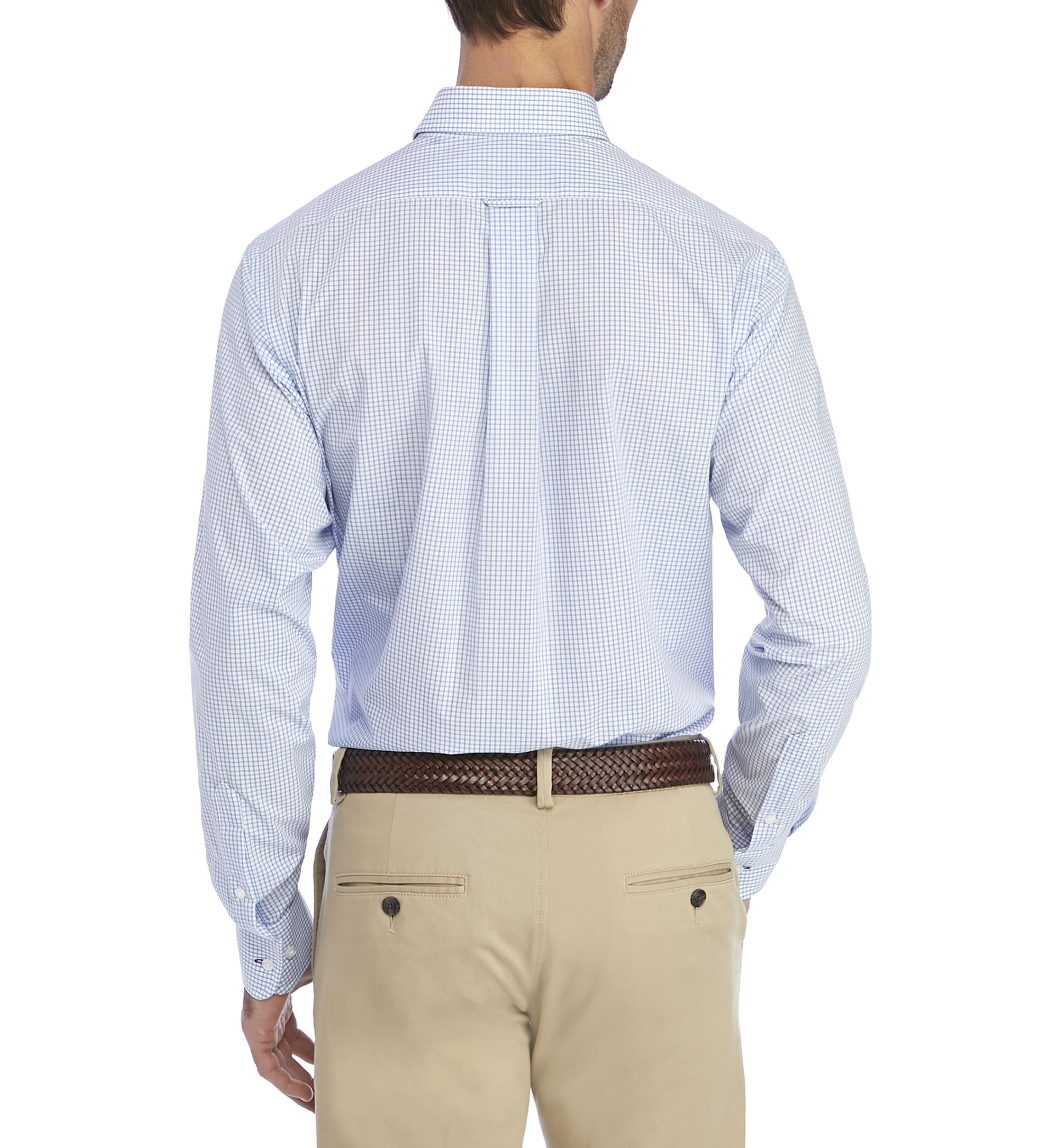 Regular Fit All Over Stretch Dress Shirt